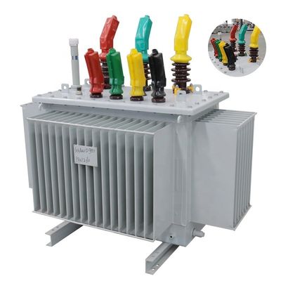 6 kV 11 kV Elektroöl eingetaucht, vollgefüllt, dreiphasiger Stromverteiltransformator