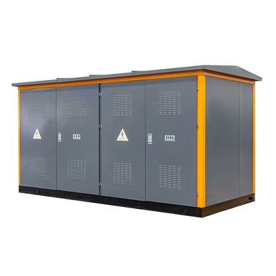 Außenelektrische Stromverteilbox-Unterstation mit Kupfer/Aluminium-Transformator